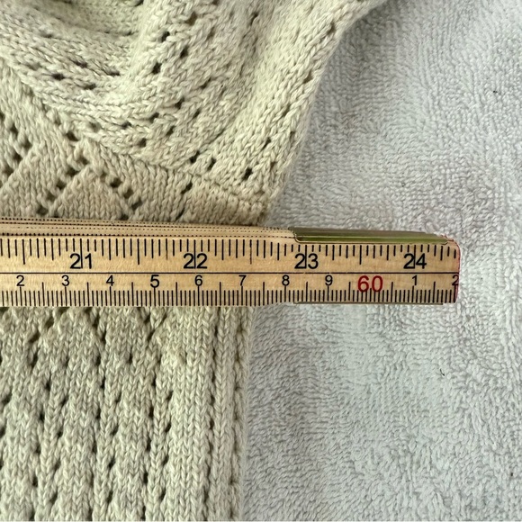 Urban Outfitters UO Zev Button-Down Cotton Polo Sweater Cardigan Size M - Picture 13 of 13